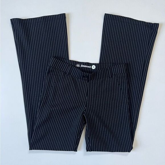 Betabrand Wide Leg Pinstripe Pants XS - Picture 3 of 6